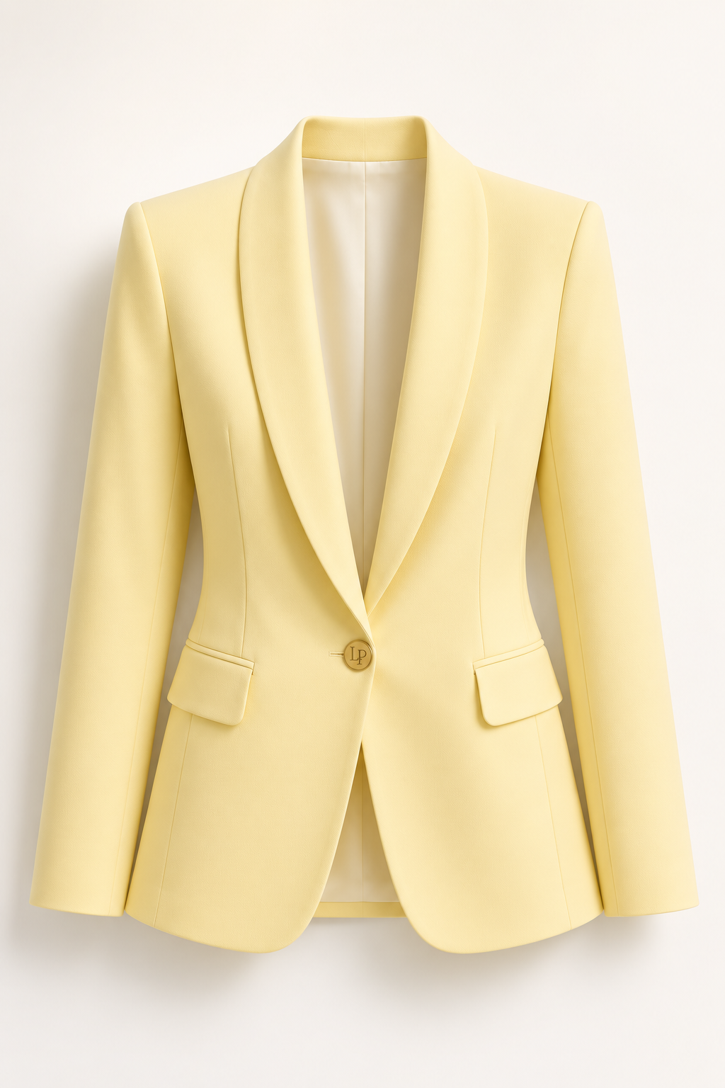 OVERSIZE BLAZER / SOFT LEMON