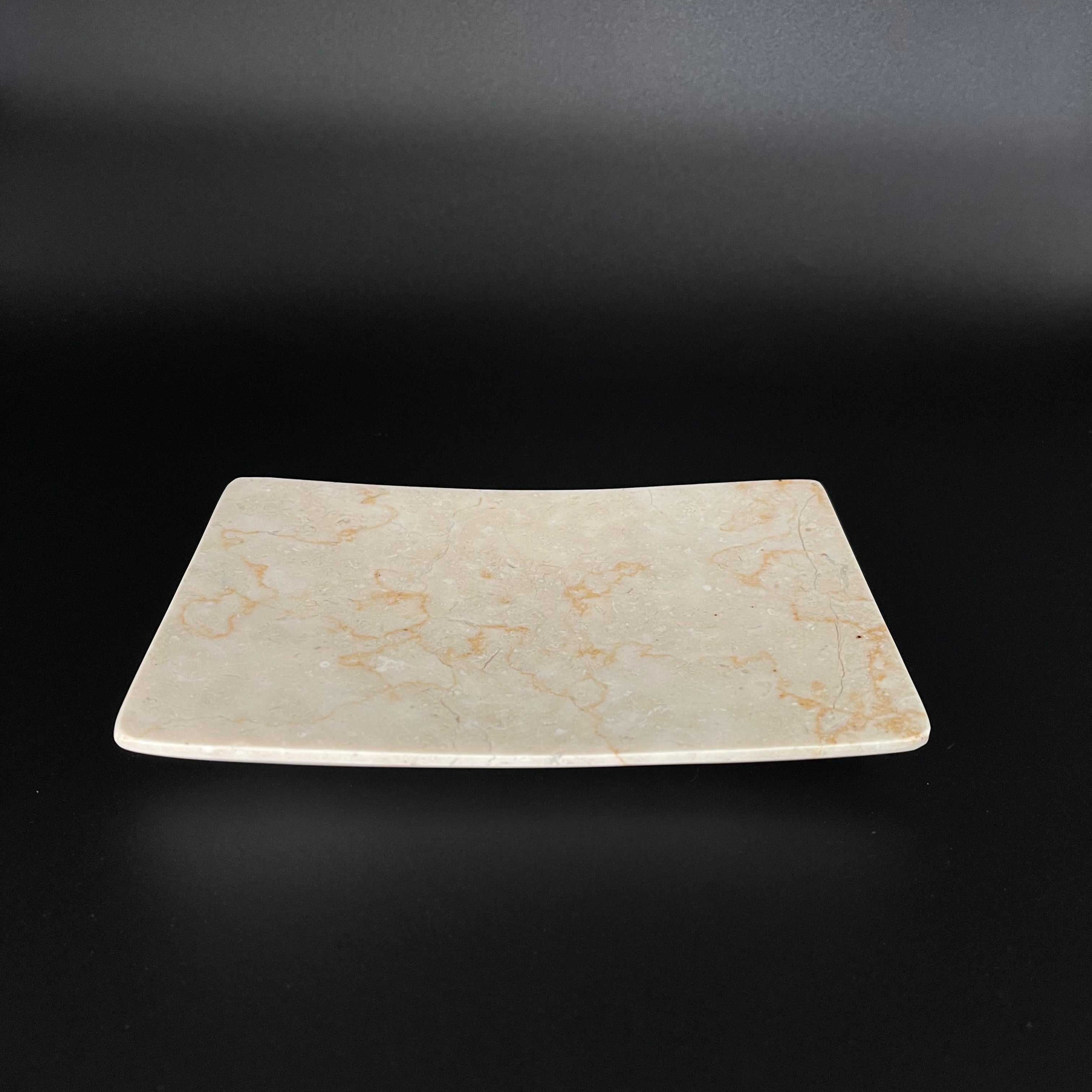 Marmor Seifenschale Creme