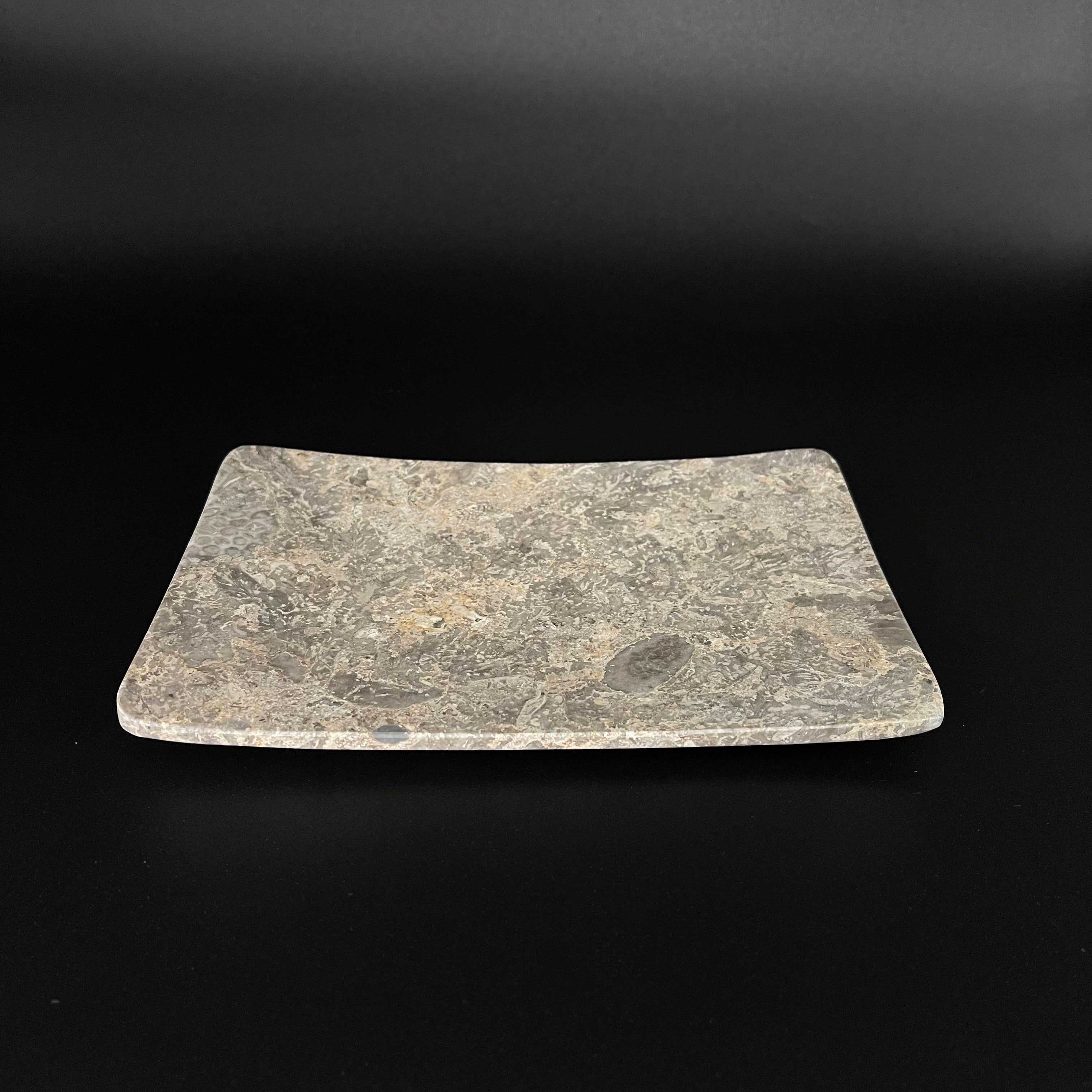 Marmor Seifenschale Grau