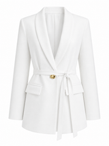 OVERSIZE BLAZER / THE IVORY