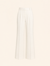 WIDE LEG TROUSERS / IVORY WHITE