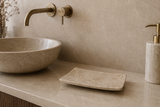 Marble Soap Dish Cream