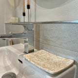 Marmor Seifenschale Creme