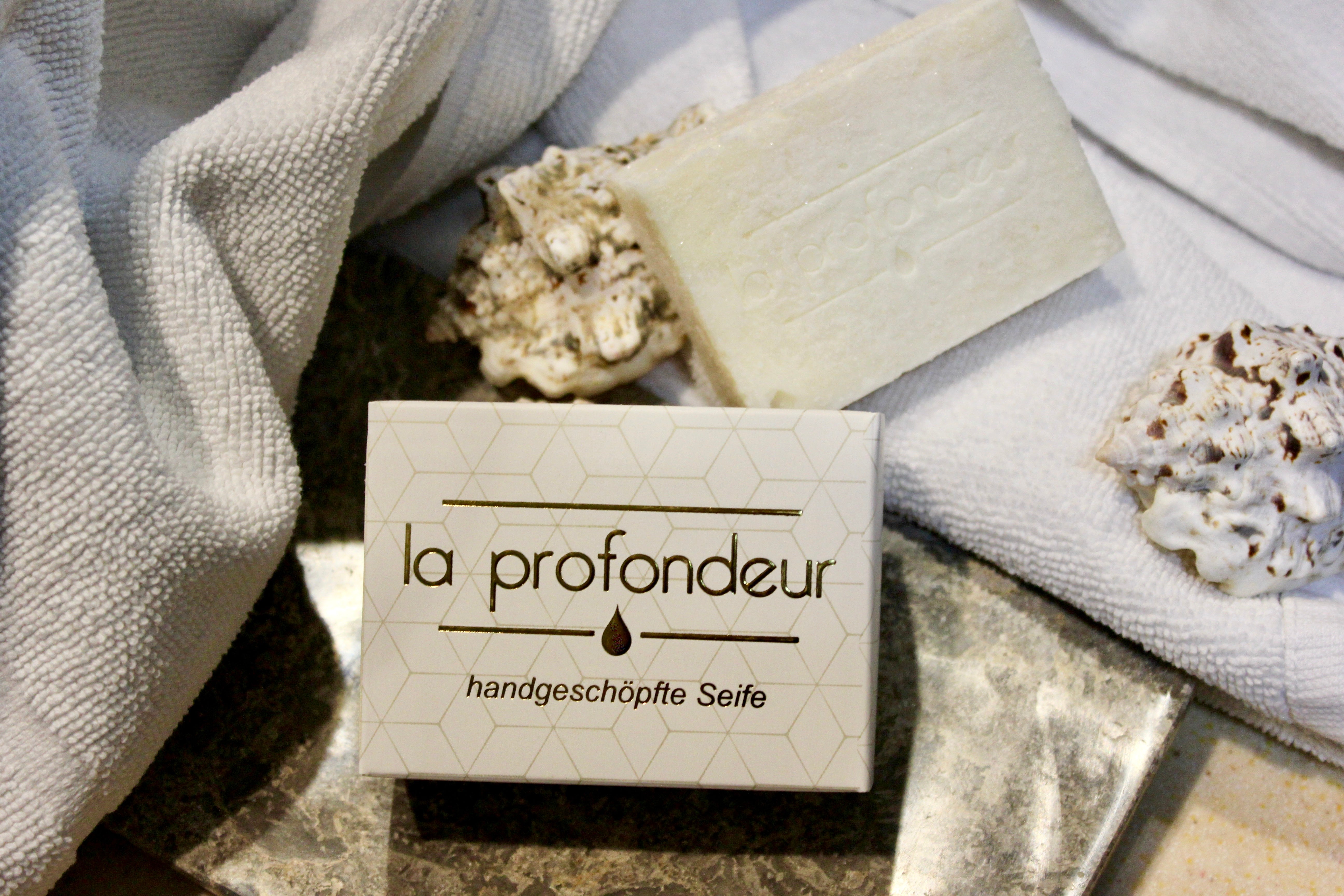 Handmade salt soap as a valuable accessory for beauty care