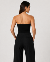 Signature Bandeau Top (Black)
