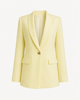 OVERSIZE BLAZER / SOFT LEMON