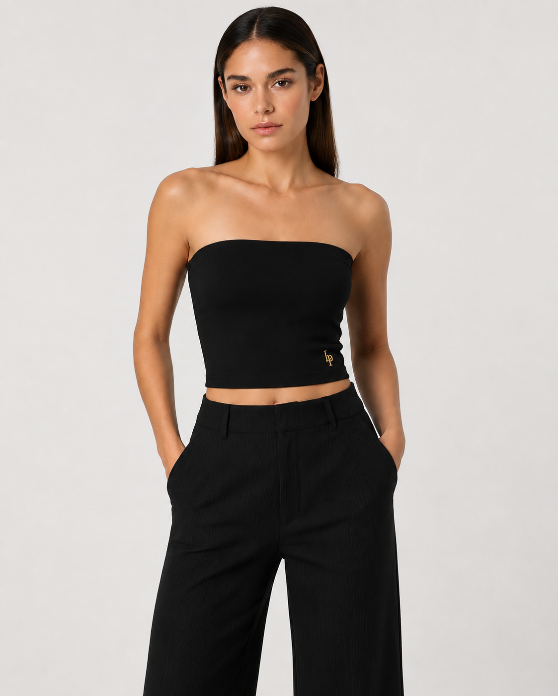 Signature Bandeau Top (Black)