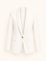 OVERSIZE BLAZER / THE IVORY