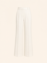 WIDE LEG TROUSERS / IVORY WHITE