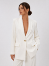 OVERSIZE BLAZER / THE IVORY